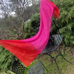 Collection Nineteen gauzy cotton pastel bright oversized shawl sarong scarf
